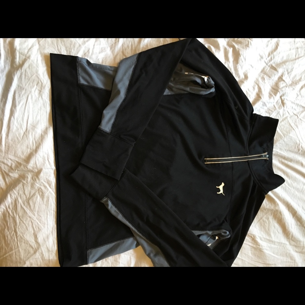 Pink running jacket